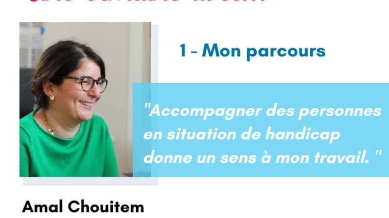 Une semaine avec Amal Chouitem, mon parcours