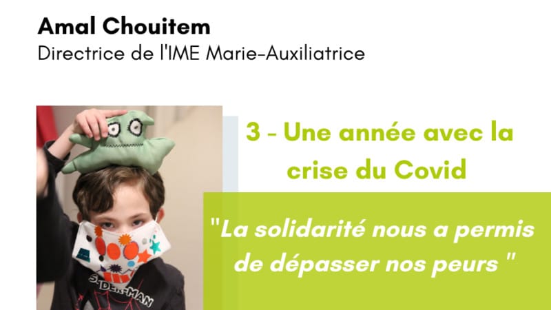 Photo de couverture une semaine avec Amal Chouitem, une année avec la crise Covid