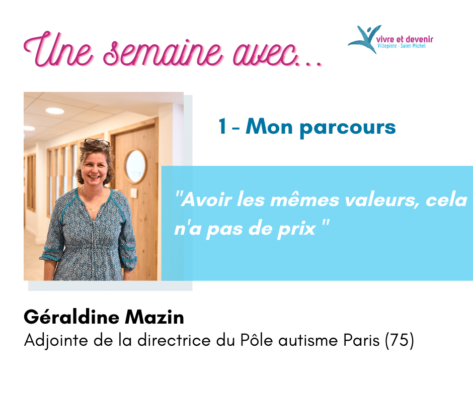 Visuel de présentation de l'article avec l'adjointe de la directrice du Pôle autisme Paris