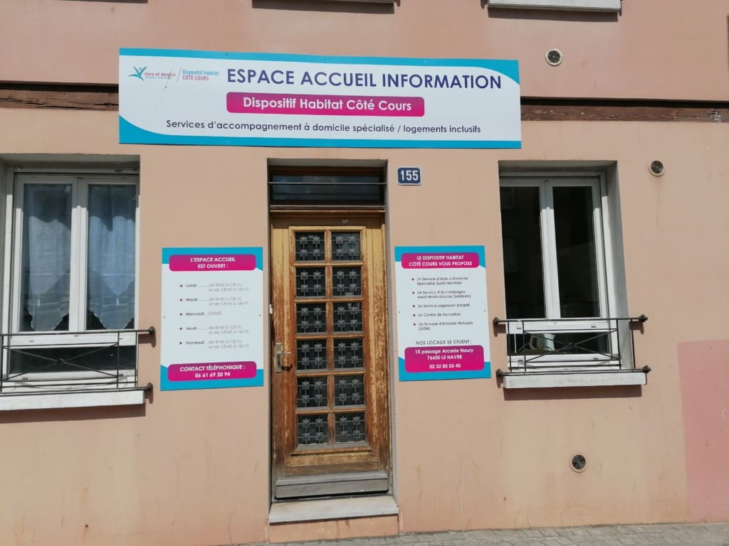 Espace accueil santé mentale Côte cours au Havre