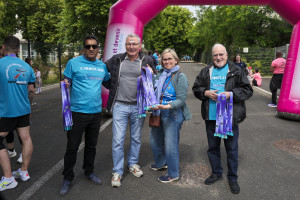 Membres du Lions Club, mécènes de la course Auxilium